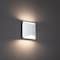 Dweled Duet 6in LED Wall Sconce 3-CCT 2700K-3000K-3500K Set to 3000K in White WS-55206 - alternate 2